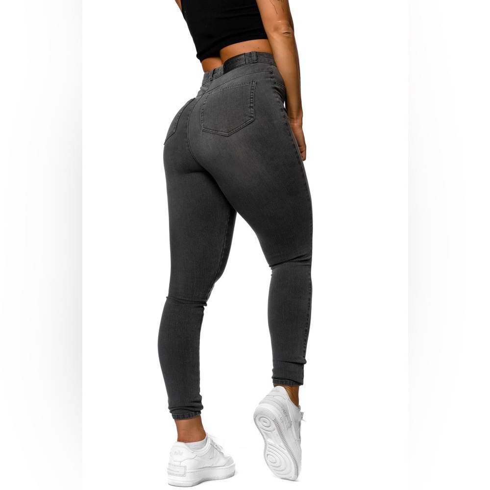 FITJEANS 360 V2 HIGH WAISTED GREY size M